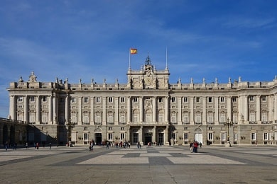 Královský palác (Palacio Real) v Madridu